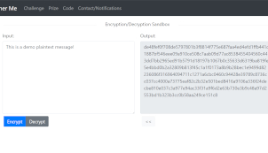Cipher Challenge Demo